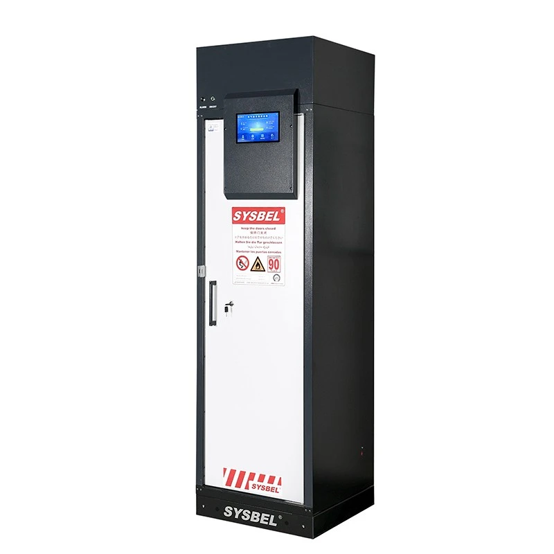 23 Gallon Filtering Safety Storage Cabinet | 90-Min Fire-Rated Chemical Cabinet - SYSBEL SE490230FXE suppliers