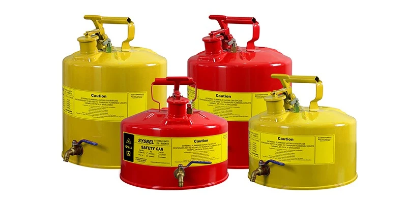 SYSBEL Safety Dispensing Can - SCAN006R (Red, 5 Gal / 19L) SYSBEL Safety Dispensing Can - SCAN006R (Red, 5 Gal / 19L)