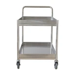 Sysbel Laboratory Cart - Stainless Steel Spill - Trolley Penahanan untuk Transportasi Kimia Aman