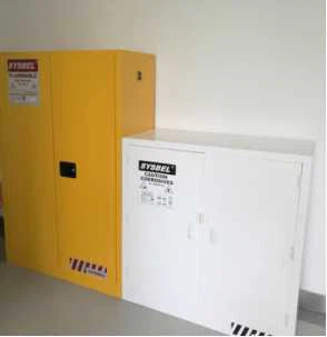 45 Gallon Yellow Flammable Cabinet
